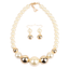 thumbnail 33 - Trendy Multilayer Pearl Long Chain Choker Necklace Statement For Women Jewelry