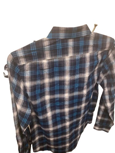 Camisa de vestir George Para hombre LS popelín manga larga colores rojo, blanco, azul - Imagen 2 de 10