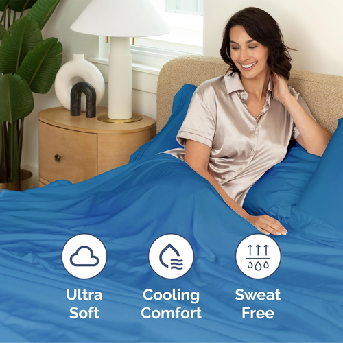 Extra Deep Queen Sheet Set - 6 Piece Breathable & Cooling Sheets - Hotel Luxury - Picture 5 of 9