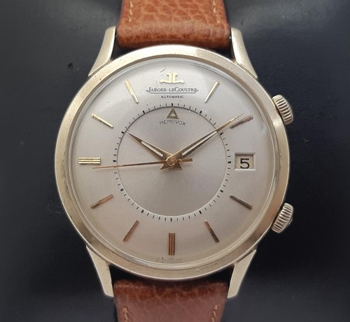 Jaeger Lecoultre Memovox Automatique Or et Acier Cal.825 de 1960