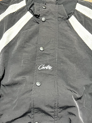 Corteiz Vertigo Shuku Jacket Black White Size Medium Brand Corteiz Vertigo Shuku Jacket Black White Size Medium Brand