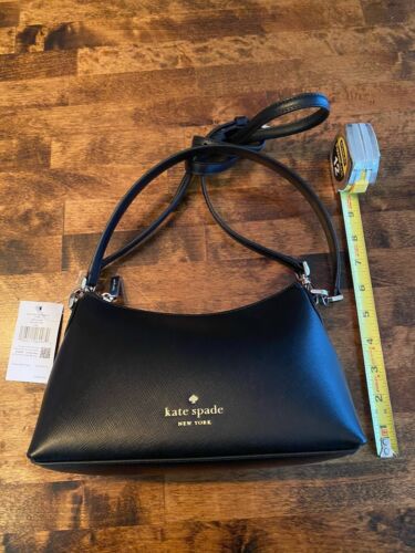 Neu mit Etikett Kate Spade Sadie Saffiano schwarz Leder Handtasche, ausverkauft/eingestellt - Bild 3 von 6