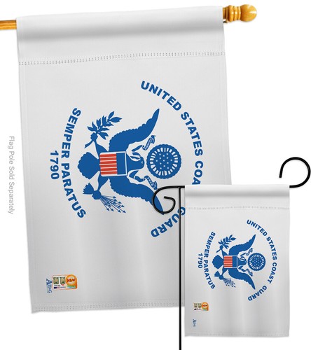 Küstenwache Garten Flagge Militär USCG Heimatschutz Küsten Hof Banner - Bild 4 von 13