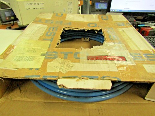 👀 NEW FESTO 45m PNEUMATIC BLUE PLASTIC TUBING 10 BAR PUN-12X2-BL - Picture 1 of 6