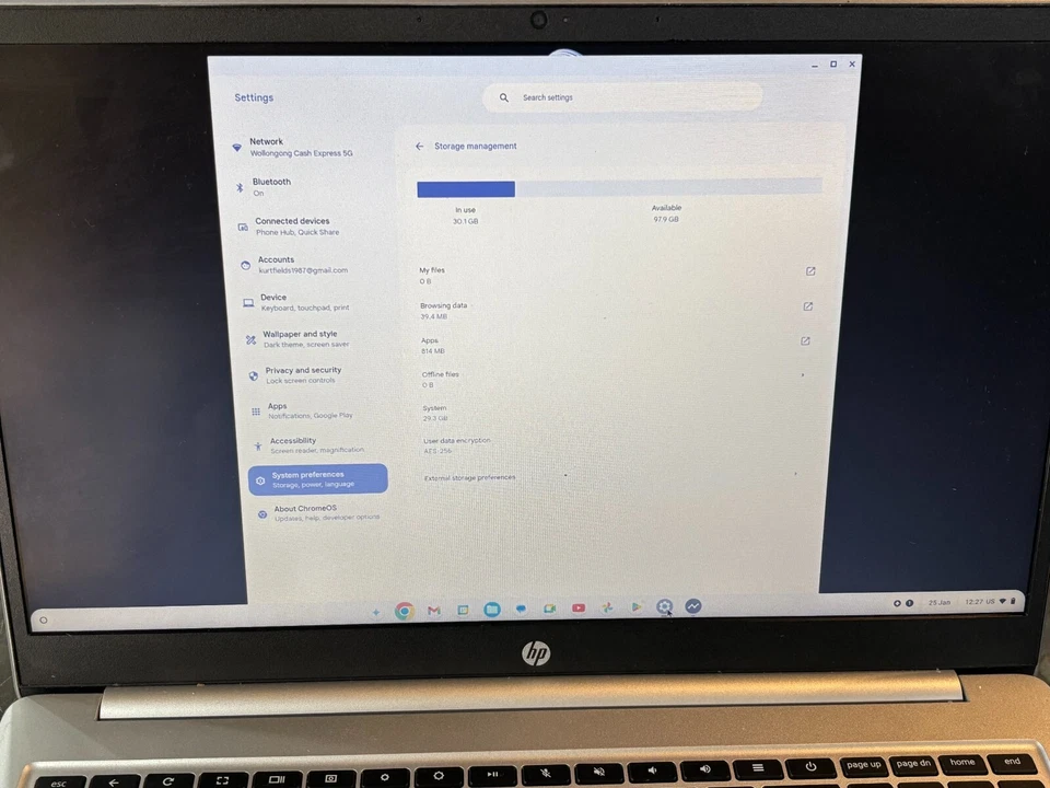 HP CHROMEBOOK 15A-NA0017TU (128GB EMMC / 4GB RAM) IN SILVER - Image 4 of 4