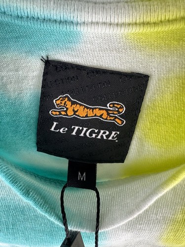 Le Tigre Classic American Activewear Tie-Dye T-Shirt Size Medium Brand New Tags - Picture 5 of 11