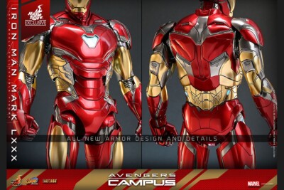 【☆ironworks☆】大判/マスタードイエロー　No.516 HOT TOYS 1/6 FIGURE CMS018D60 AVENGERS CAMPUS IRON MAN MARK