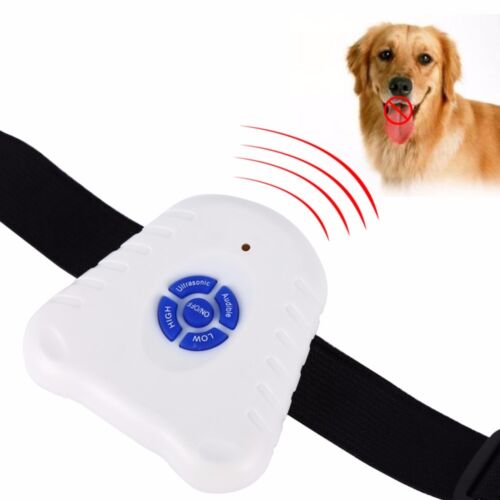 Cuello ultrasónico antistop ladrando perro detergente control de corteza collar de entrenamiento - Imagen 6 de 6