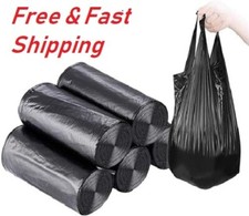 100 PCS 4 Gallon Small Trash Bags, 5 Rolls 46X60 Cm, Garbage Bags for Kitchen