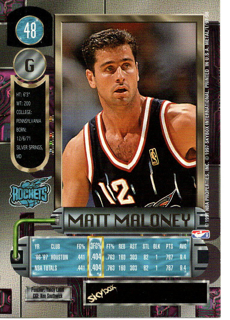 1997-98 Skybox Metal Universe Basketball - Pick from List - Complete Your Set 🔥 - Picture 96 of 244