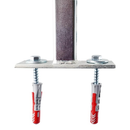 STAHL WANDKONSOLE Halterung Fischer Dübel Wandhalter Winkelkonsole 150 - 690 mm - Bild 18 von 51