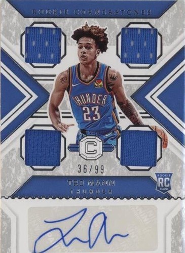 Tre Mann Rookie RC 2021-22 Panini Chronicles Prestige #53 Oklahoma 