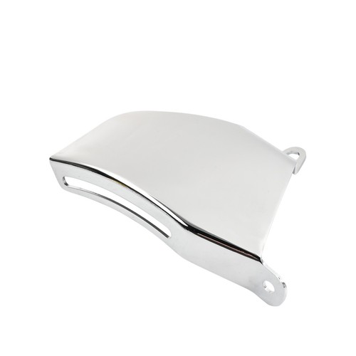 Chrome Steel Alternator Bracket For 1969-1975 SBC Chevy 350 400 Long Water Pump - Picture 10 of 10