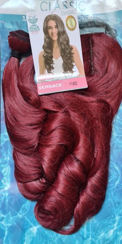 Edle gewellte Premium VERSACE hochwertige Haarverlängerungen mit Verschluss 20+22+24" 280g - Bild 4 von 4