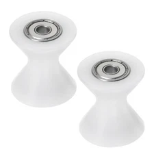 2pcs U Type Groove Pulley Nylon Roller Bearing 5x27.5x30mm U Groove Guide Wheel
