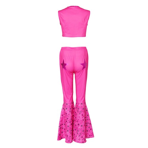 Movie Barbie Ken Cowboy Cowgirl Fancy Dress Costume Adult Mens Womens 80s Disco - Picture 14 of 17