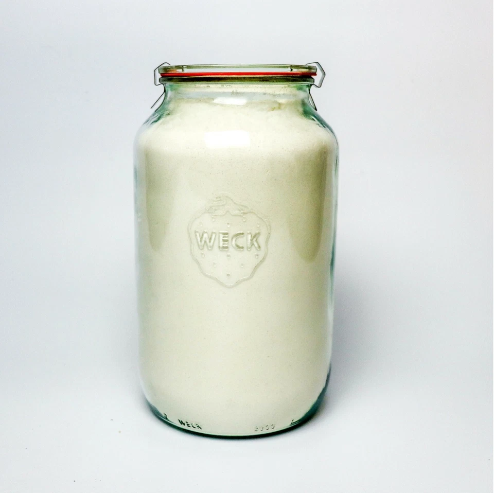 Tarro de barril Weck 776, 3 litros, juego de 1, 9 1/2′′ x 3 7/8′′ Vol: 101,4 fl oz, ¡ENORME! Foto 2 de 2