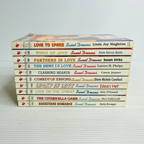 Sweet Dreams Teen Romance Bulk Lot 191-200 - Paperback Books - Vintage 80's - Foto 12 di 15