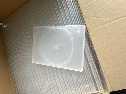 100 Stk. transparente DVD Hüllen - Bild 2 von 3