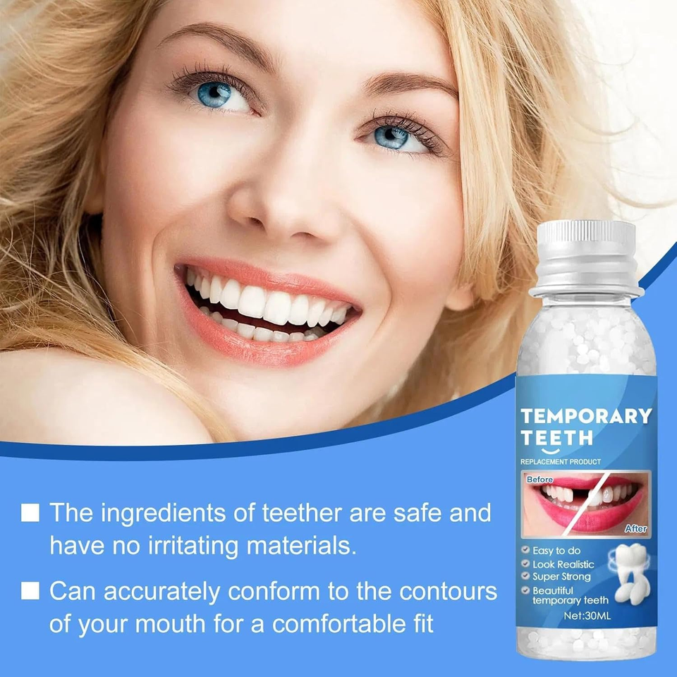 Temporary Tooth Filling Repair Kit for Broken, Chipped or Missing Teeth