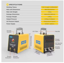 AUTOOL SDT101 Car Smoke Leak Detector 12V Automotive No Pump
