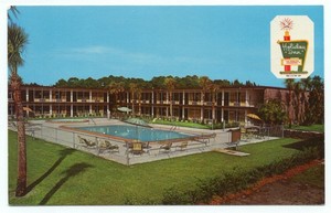 Melbourne Fl Holiday Inn Hotel West Pool Postcard Florida Ebay