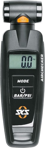 SKS GERMANY AIRCHECKER Digitaler Luftdruckprüfer, max. 10 bar / 144 PSI, Schwarz - Bild 2 von 7
