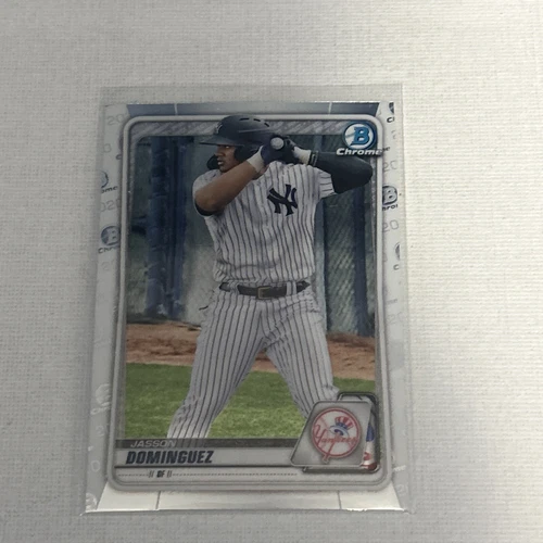 2020 Bowman Draft Chrome Jasson Dominguez #BD-151 Yankees Free Shipping