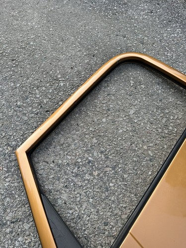 Full Hard Doors 97-06 Jeep Wrangler TJ Door Pair Orange w/ Windows - Need Panels - Picture 7 of 18