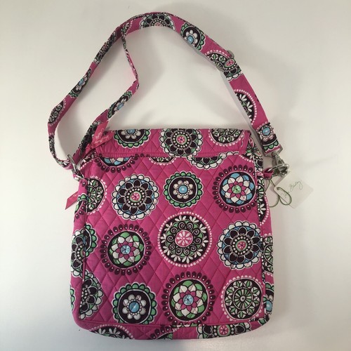 Vera Bradley Womens Mailbag Crossbody Cupcake Pink NWT - Picture 3 of 7