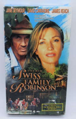 ロクタロー　白盤　VHS THE NEW SWISS FAMILY ROBINSON VHS VIDEO MOVIE, JANE SEYMOUR, DAVID