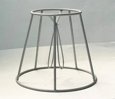 1 Clip-on Wire Shade Frame for Chandeliers & Sconces, DIY Industrial lamp shade