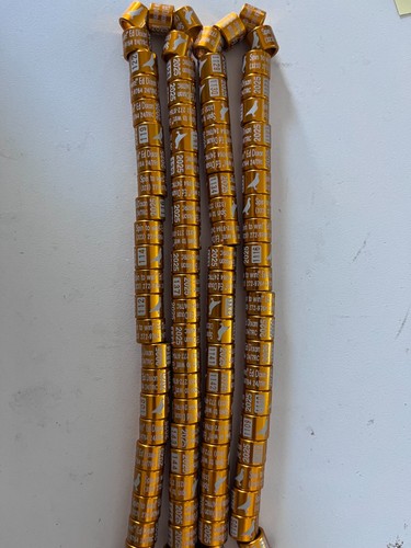 50 Stck. Personalisierte 8 mm Innendurchmesser x 8,8 mm Höhe Tauben Bänder Aluminium Geschlossene Ringe - Bild 4 von 11