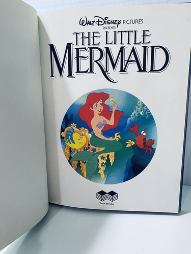 Vintage Little Mermaid by Disney Staff (1989, Hardcover) - Picture 4 of 7