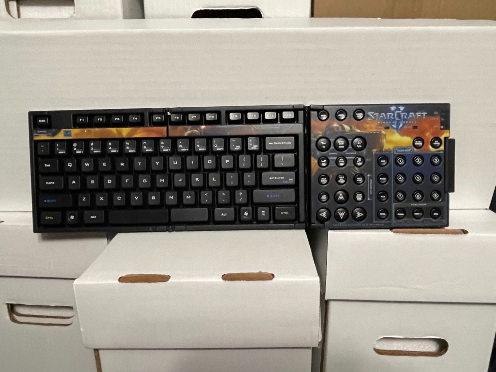 Starcraft II Gaming Keyboard Steelseries Ideazon Zboard Keyset Limited