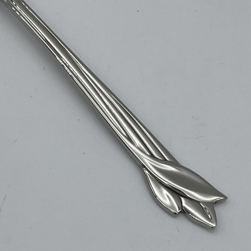 Oneida LEANDER Teaspoon Glossy Stainless USA Flatware 6-1/8" NEW Hard To Find - Picture 2 of 7