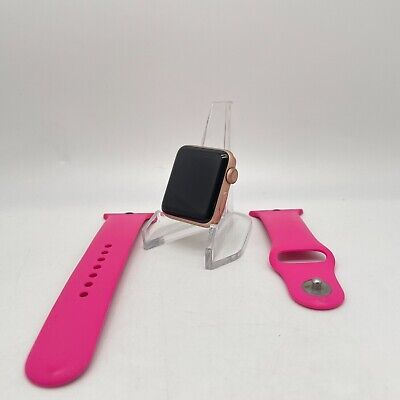 Apple Watch Series 3 (GPS) Gold Aluminum 38mm w/ Pink Non-OEM