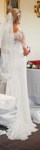 wedding dress size 6-8 used - Picture 4 of 12