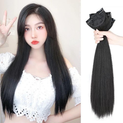 3 PIEZAS Peluca Extensiones de Cabello Mujeres Peluca de Cabello Largo Sin Costuras V9V7 Nuevo I5 Recto ~ - Imagen 5 de 20