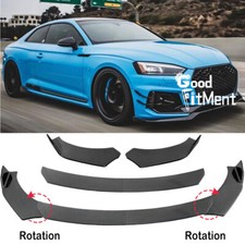 Kohlefasermuster Frontspoiler Spoilerschwert Frontlippe Für Audi A5 8T3 RS5