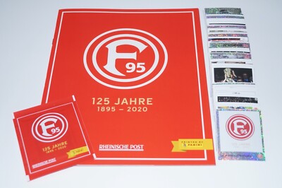 125 Jahre Fortuna Düsseldorf - Komplettset + Leeralbum NO PANINI Just stick it