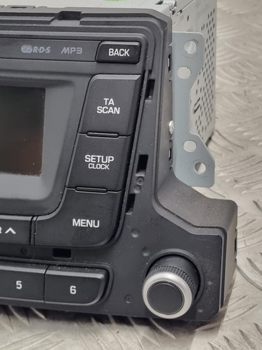2018 HYUNDAI I10 RADIO PLAYER HEAD UNIT 96170b96604x - Picture 3 of 10