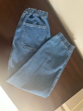 NEW UNIQLO UNISEX KIDS DENIM BAKER JOGGER PANTS SIZE 11-12