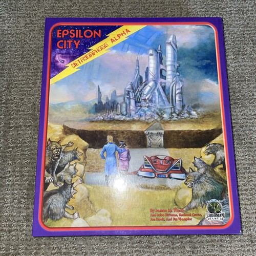 Goodman Games Metamorphosis Alpha Epsilon City Leder Edition sehr guter Zustand Box Set