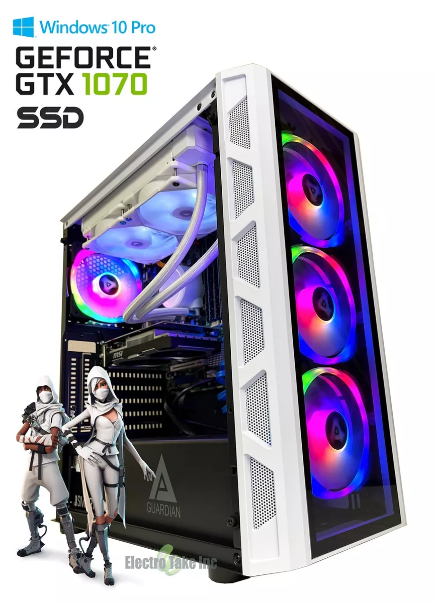 GAMING COMPUTER PC INTEL CORE i7- Geforce GTX 1070 SSD HDD WINDOWS