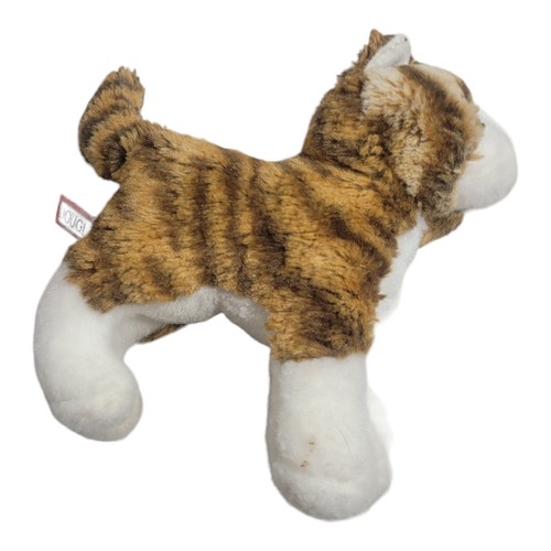 Douglas Cuddle Toy Plush Stuffed Orange Tabby Cat Kitten Standing Up Striped - Picture 5 of 12