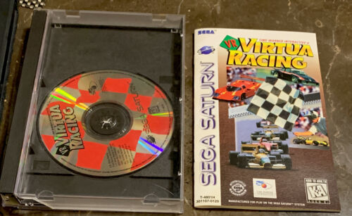 Virtua Racing Sega Saturn - CIB-Testé Excellent État-RARE ! - Photo 1/4