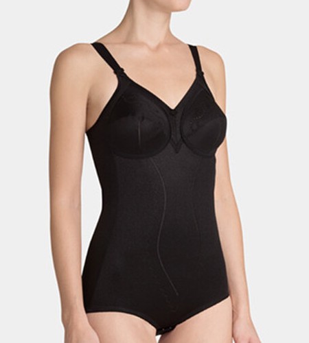 BODY CONTENITIVO DONNA NO FERRETTO TRIUMPH - DOREEN COTTON 01 BS coppe B C D - Imagen 2 de 8