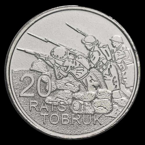2016 Anzac to Afghanistan - Australia 20 Cent Coin - Rats of Tobruk - Afbeelding 1 van 1