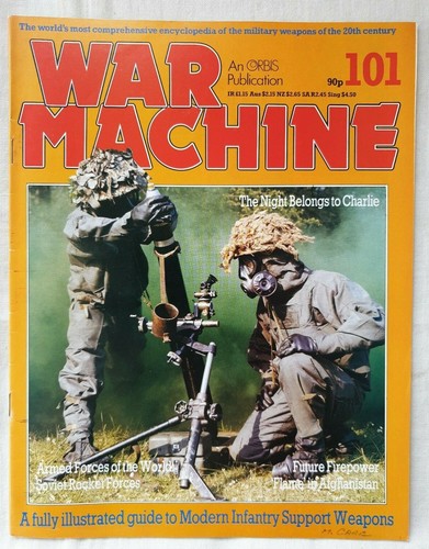 Máquina de Guerra Edición 101 Orbis Publishing 1984 Armas de Apoyo de Infantería Moderna - Imagen 1 de 4